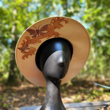 Golden Death's-head Hawkmoth Tan Canvas Sun Hat Medium