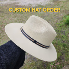 Custom Summer Canvas Hat Order