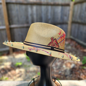 Texas Chainsaw Massacre Inspired Leatherface Spiked Sun Hat