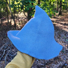 Knit Witch Hat – Soft & Comfortable Pointed Hat with Shapeable Wire Brim | Adult Sizes, Multiple Colors
