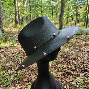 Black & Pink Death's-Head Hawkmoth Sun Hat Medium
