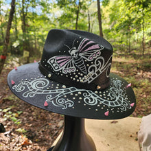 Black & Pink Death's-Head Hawkmoth Sun Hat Medium