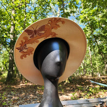Golden Death's-head Hawkmoth Tan Canvas Sun Hat Medium