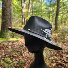 Black & Pink Death's-Head Hawkmoth Sun Hat Medium