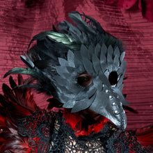 Raven Plague Doctor Mask – Gothic Black Halloween Costume Mask