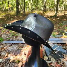 Scorpion Spiked Cowboy Hat Large Y'allternative Western Goth