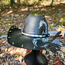 Scorpion Spiked Cowboy Hat Large Y'allternative Western Goth