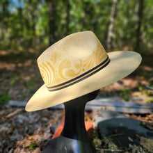Golden Death's-head Hawkmoth Tan Canvas Sun Hat Medium