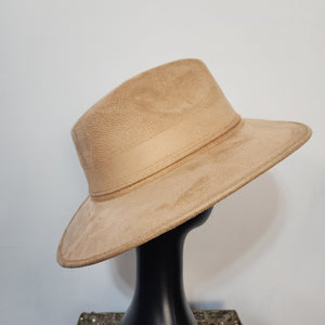 Vegan Suede Explorer Sun Hat for Pyrography Hat Burning