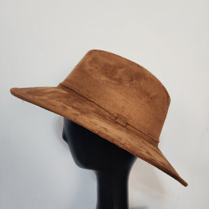 Vegan Suede Explorer Sun Hat for Pyrography Hat Burning