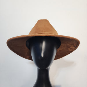 Vegan Suede Explorer Sun Hat for Pyrography Hat Burning