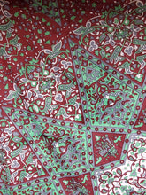 Maroon Elephant Mandala Queen Tapestry