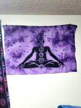 Mini Purple Yoga Chakra Meditation Tapestry