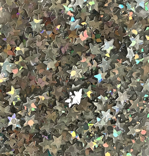 Stars Holographic  Biodegrable Glitter