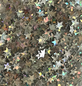 Stars Holographic  Biodegrable Glitter
