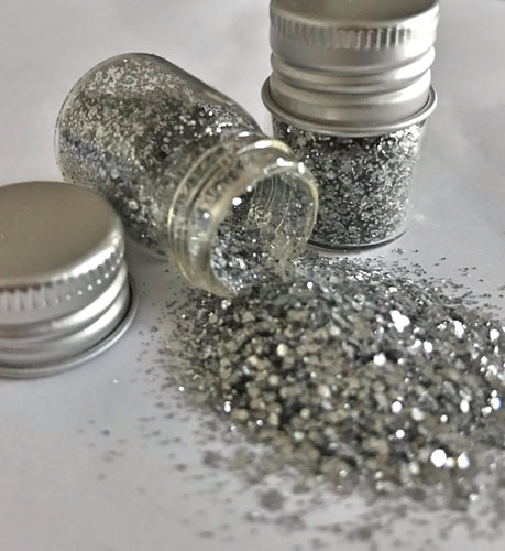 Silver Fine Biodegrable Glitter