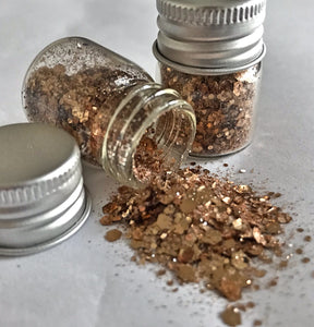 Copper Chunky Biodegrable Glitter