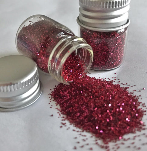 Red Fine Biodegrable Glitter