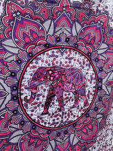 Elephant Mandala Pink - Size Twin